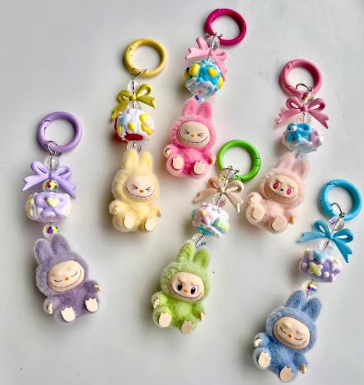 Mini Labubu Keychain
